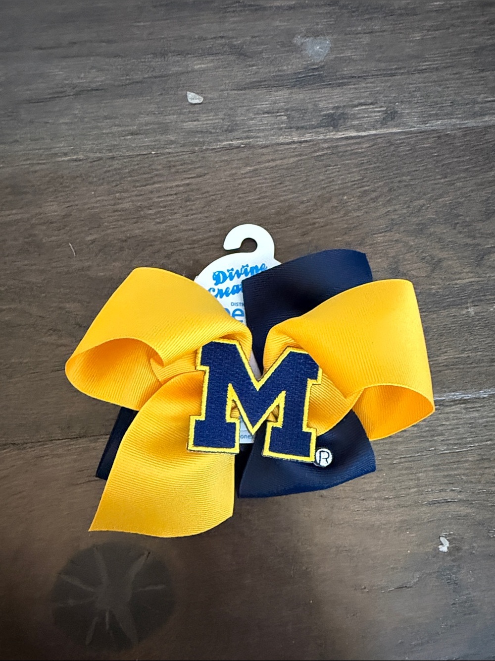 Wee Ones Michigan Wolverines Hair Bow